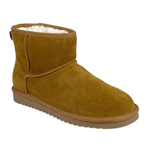 NIB Koolaburra By UGG  Koola Mini II Chestnut Suede Boots Size 8